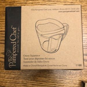 Pampered chef Gravy Separator